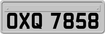 OXQ7858