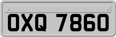 OXQ7860