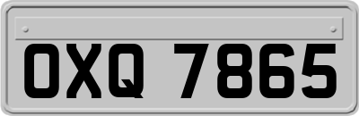 OXQ7865