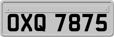 OXQ7875