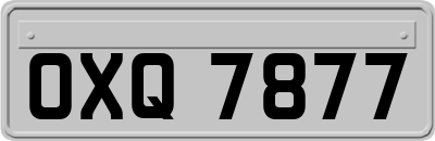 OXQ7877