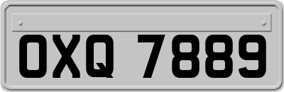 OXQ7889