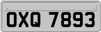 OXQ7893