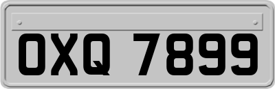 OXQ7899