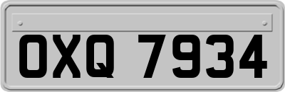 OXQ7934