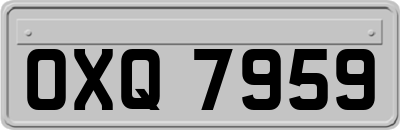 OXQ7959