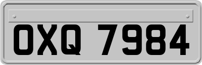OXQ7984