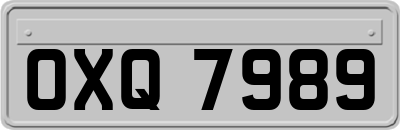 OXQ7989