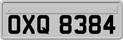 OXQ8384