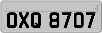 OXQ8707