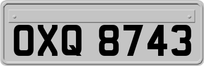 OXQ8743