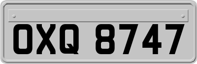 OXQ8747