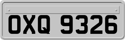 OXQ9326