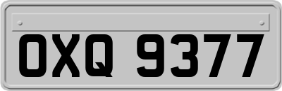 OXQ9377