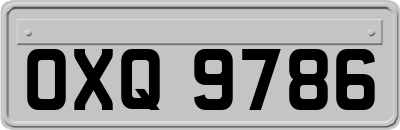 OXQ9786