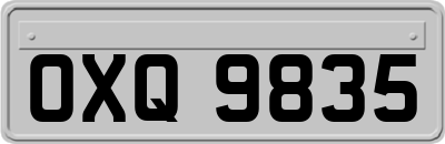 OXQ9835