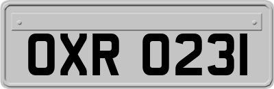 OXR0231