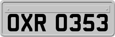 OXR0353