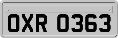 OXR0363