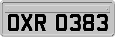 OXR0383