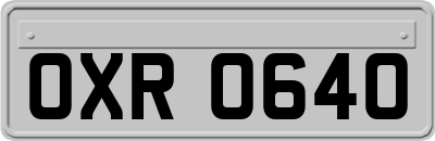 OXR0640