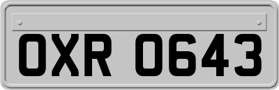 OXR0643
