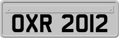 OXR2012