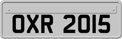 OXR2015