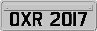 OXR2017