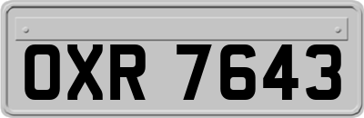 OXR7643