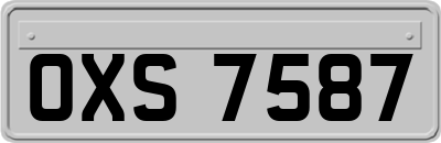 OXS7587