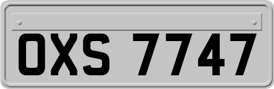 OXS7747