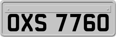 OXS7760