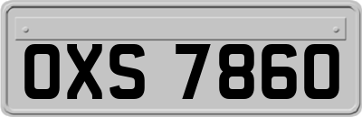 OXS7860