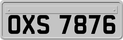 OXS7876