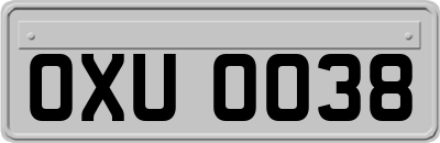 OXU0038