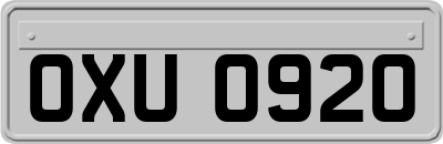OXU0920