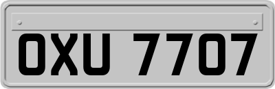 OXU7707