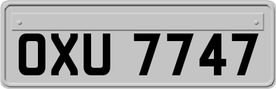 OXU7747