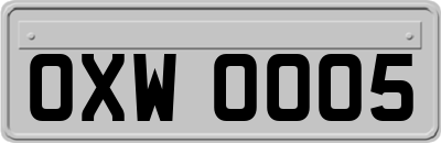 OXW0005