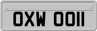 OXW0011