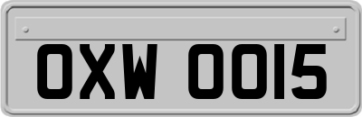 OXW0015