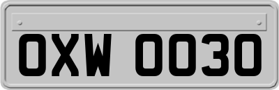 OXW0030