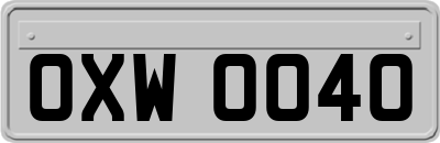 OXW0040