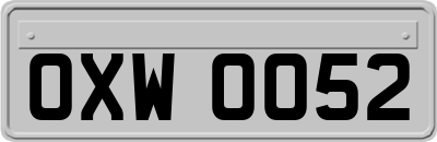 OXW0052