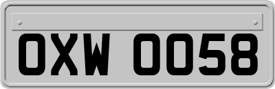 OXW0058