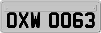 OXW0063