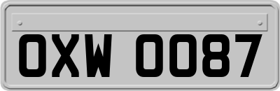 OXW0087