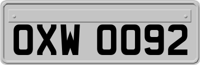 OXW0092