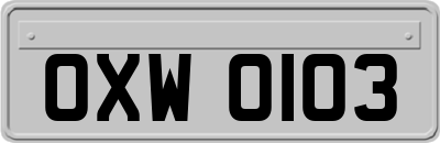 OXW0103